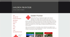 Desktop Screenshot of goldenfrontier.org